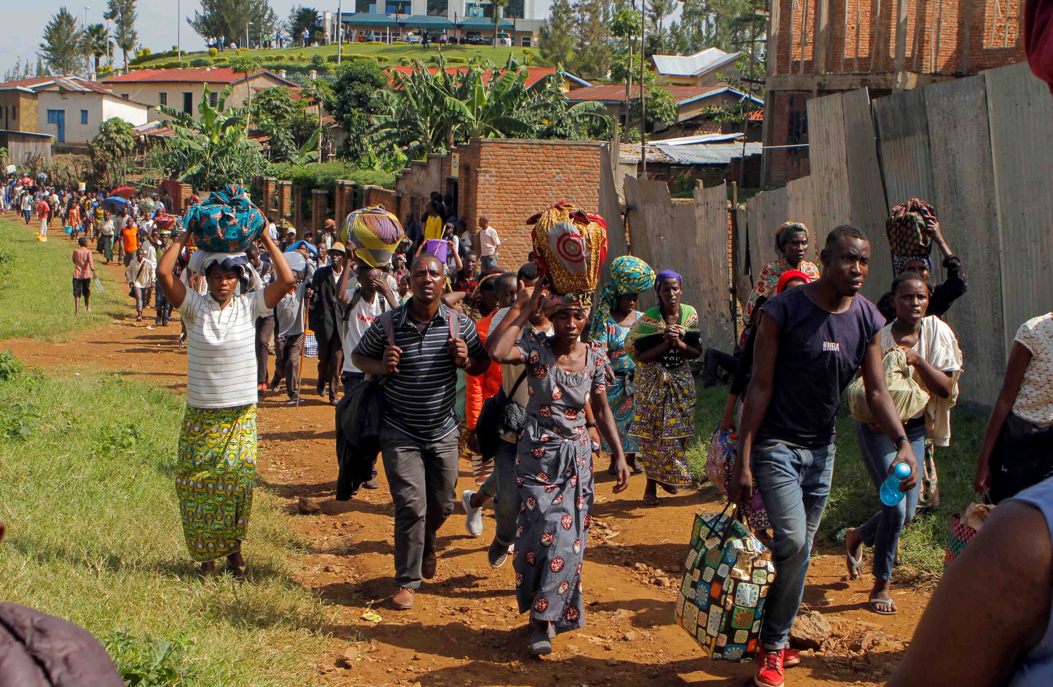 Manifestation de refugies congolais au rwanda