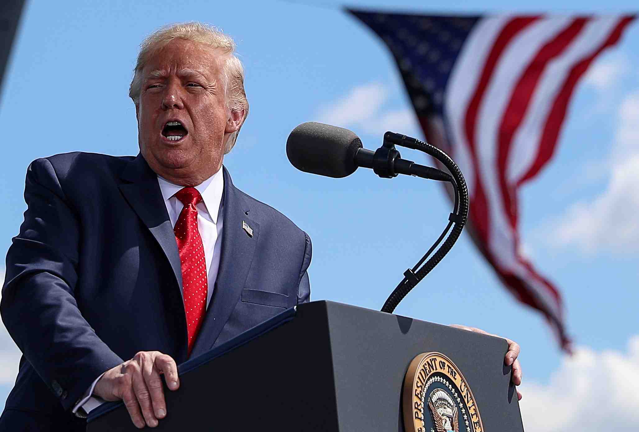 Trump prononcera a la maison blanche son discours de nomination