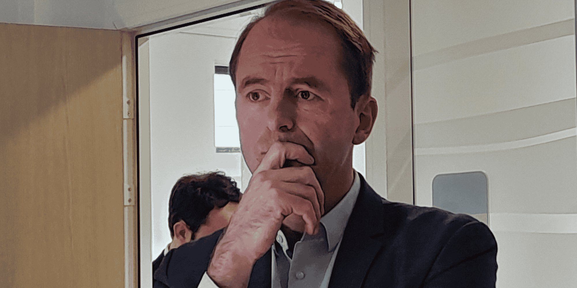 Thibault Guilluy, directeur général de France Travail, était à Montpellier le 25 janvier 2024, dans le quartier populaire des Cévennes.