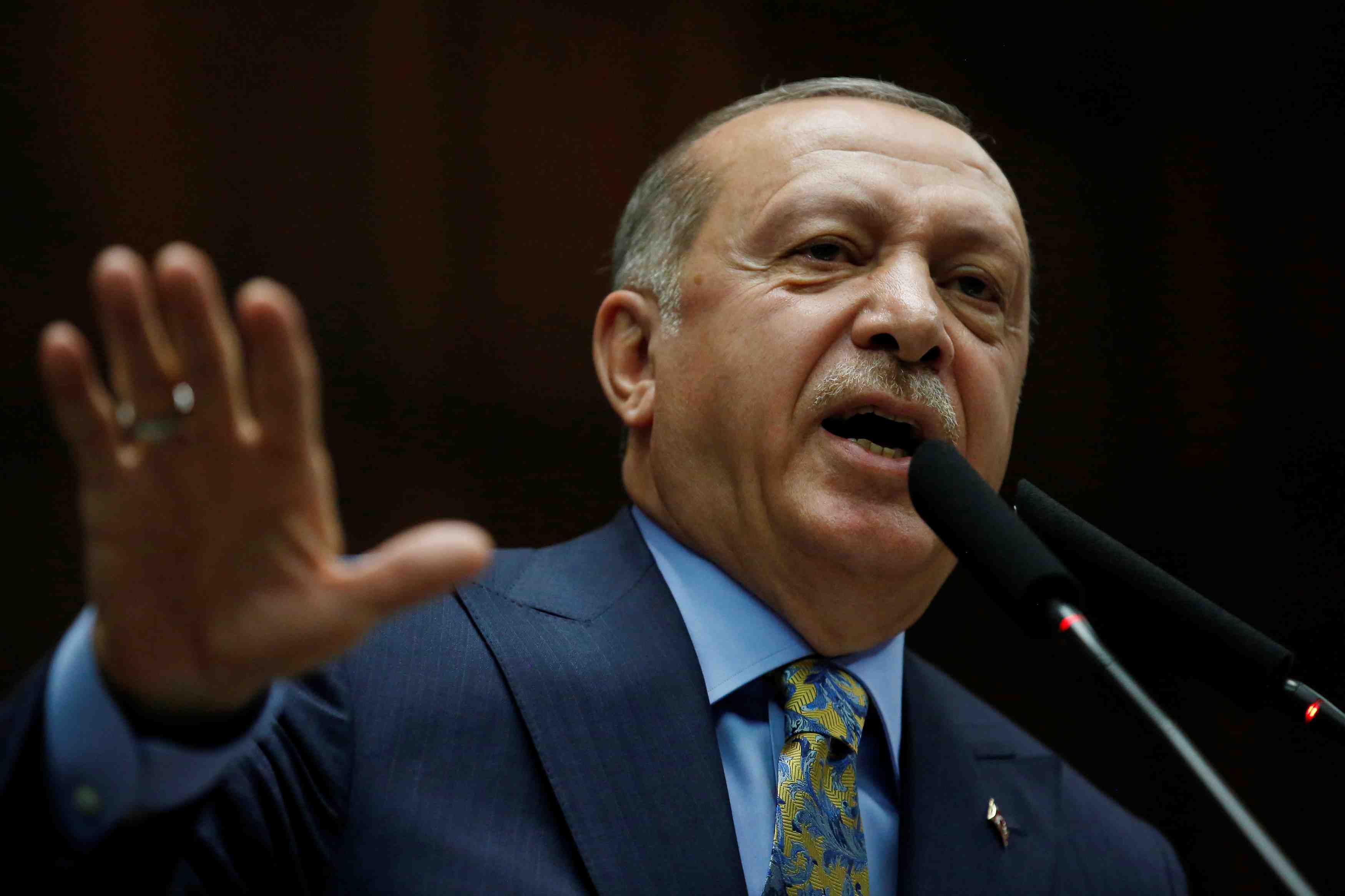 Syrie: erdogan annonce une offensive contre les kurdes a l'est de l'euphrate