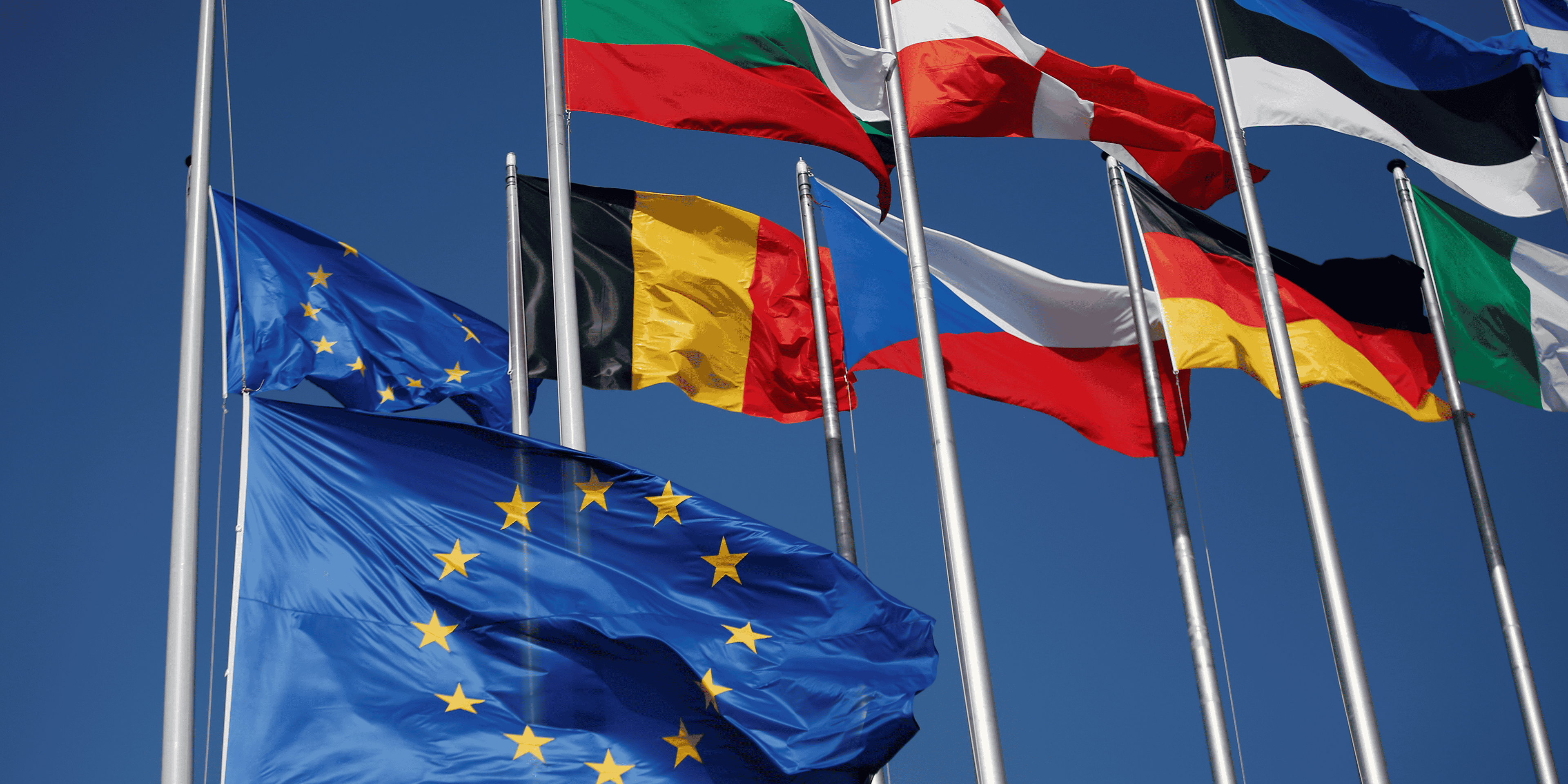 Union européenne, Bruxelles, UE, drapeau, flag,