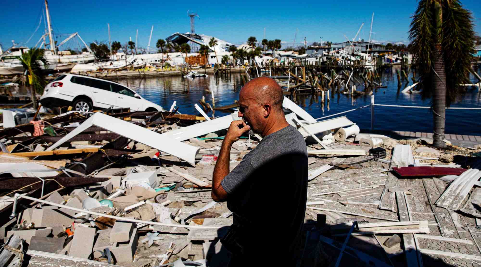L'ouragan Ian en Floride a causé à lui seul 70% des dégâts liés aux catastrophes naturelles en 2022 aux Etats-Unis