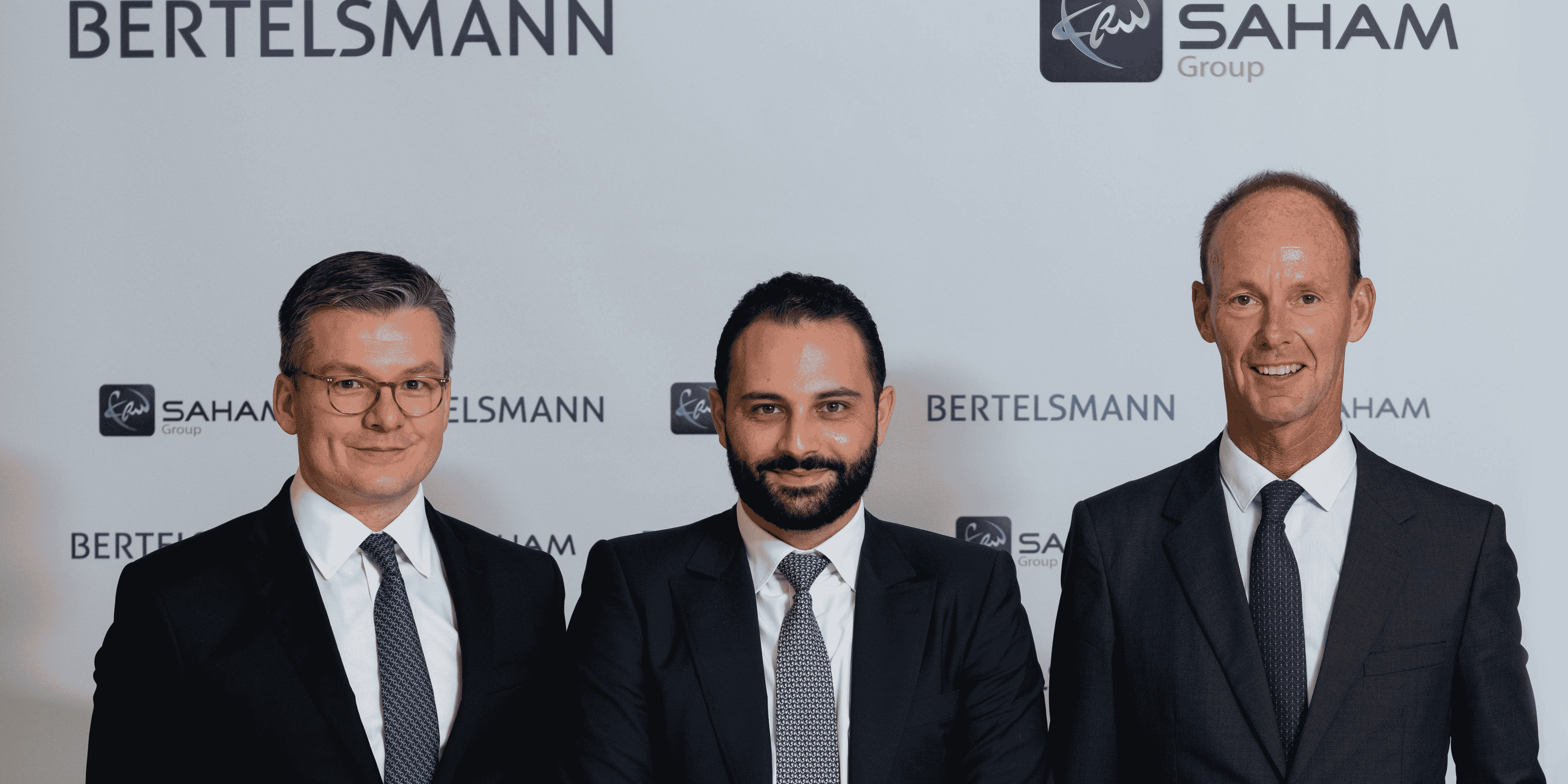 Moulay Mhamed Elalamy Thomas Mackenbrock Thomas Rabe, Président du Groupe Bertelsmann saham