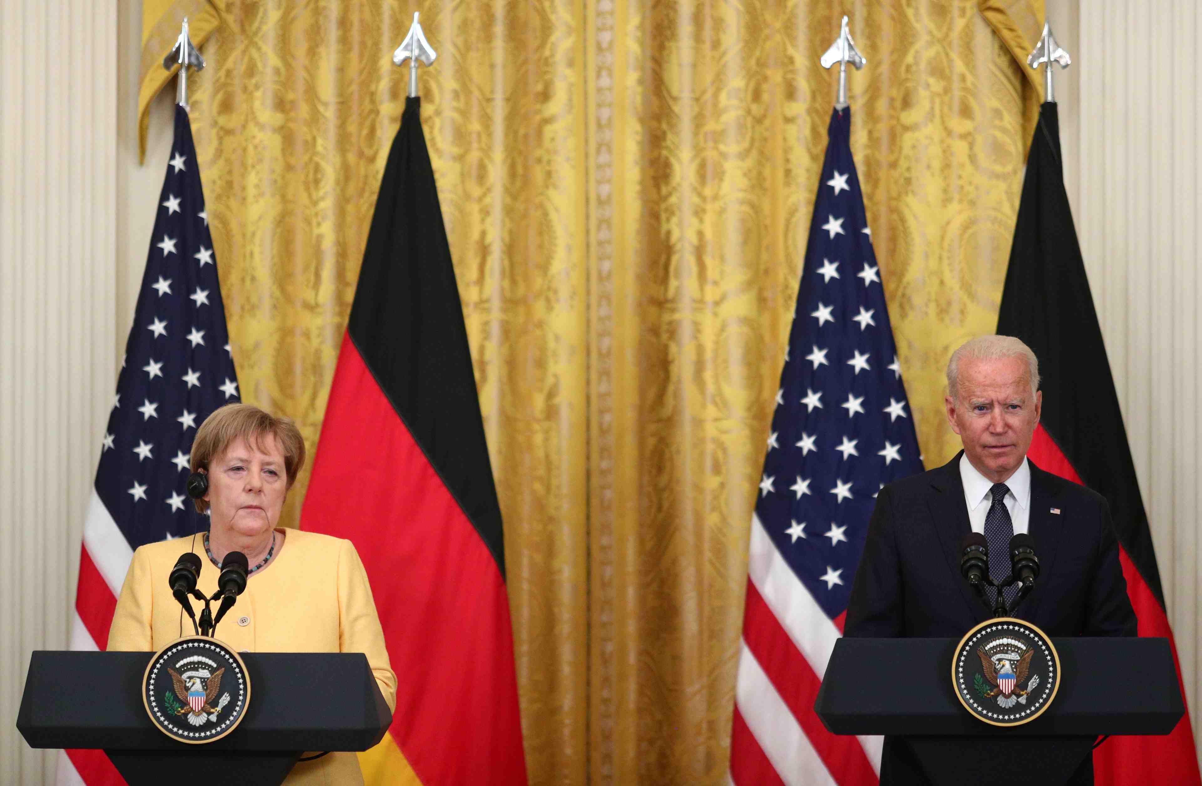 Merkel et biden conviennent d'evacuer un maximum de personnes d'afghanistan