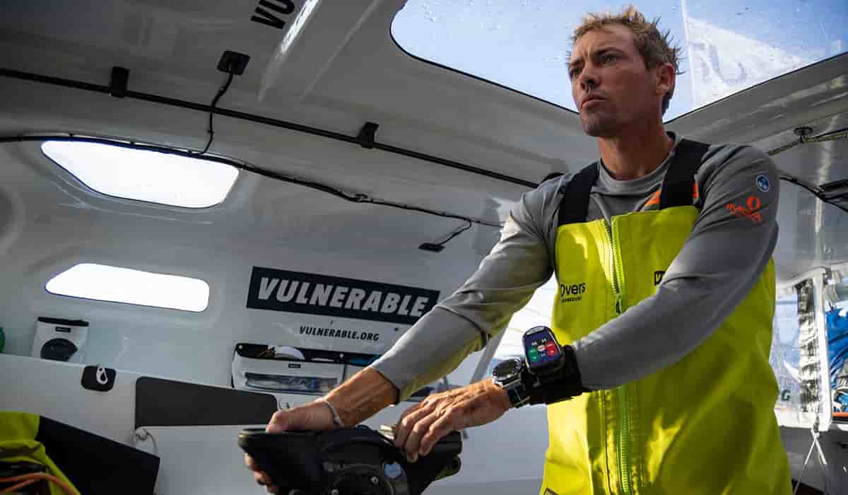 Le 12 septembre, Thomas Ruyant participait au Défi Azimut, dernière répétition avant le Vendée Globe.