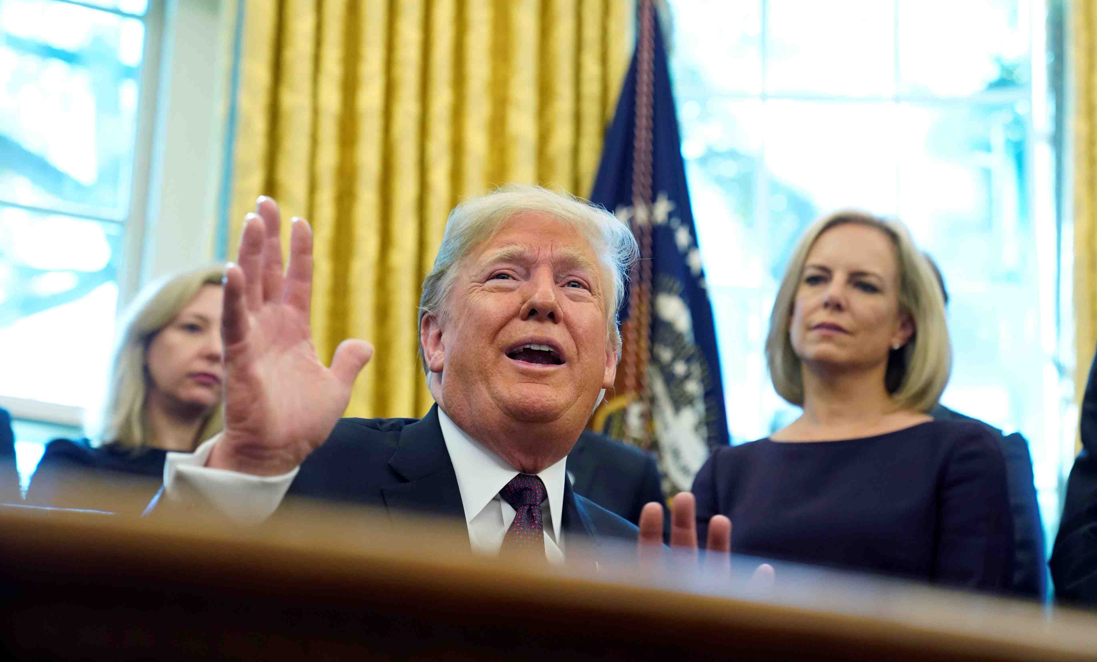 Trump a repondu par ecrit aux question du procureur special