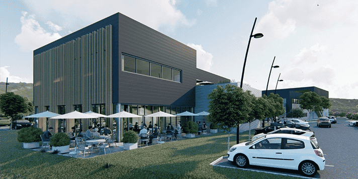 Les nouveaux locaux rassembleront, d'ici 2021, toutes les activités de l'ESAT sur un bâti de 1 800 m2