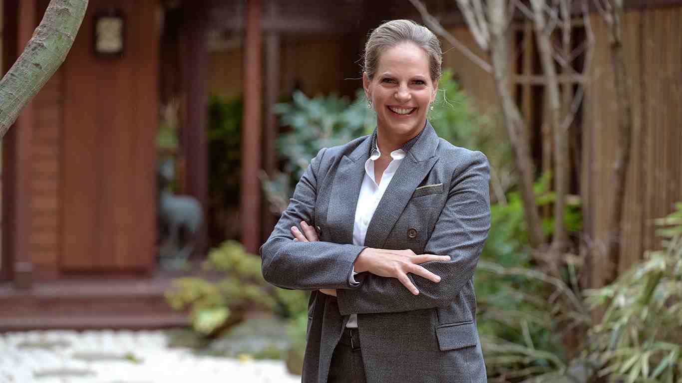 Ariane de Rothschild, jeudi à Paris.