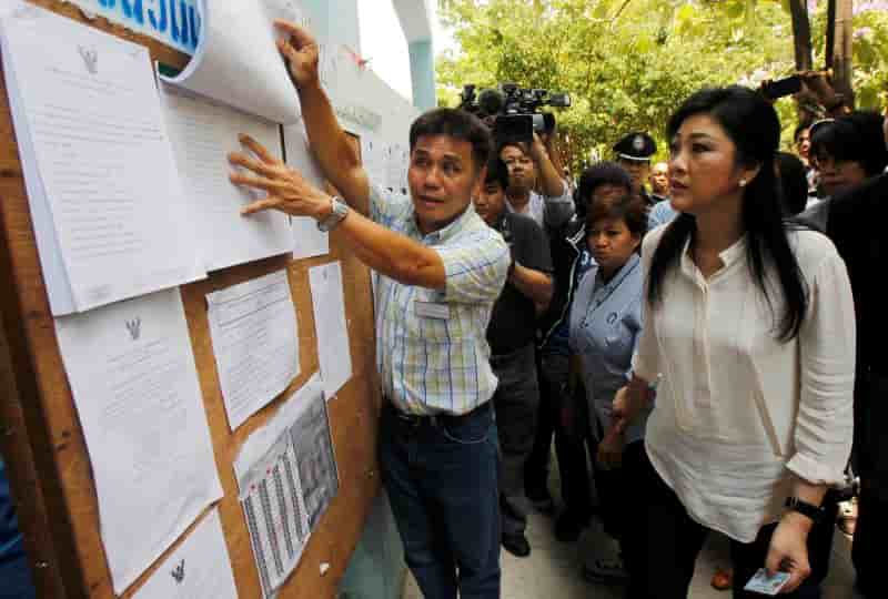 Elections sénatoriales en Thaïlande avant l'audition de Yingluck