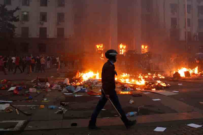 Les violences d'Odessa organisées à l'étranger, selon Kiev