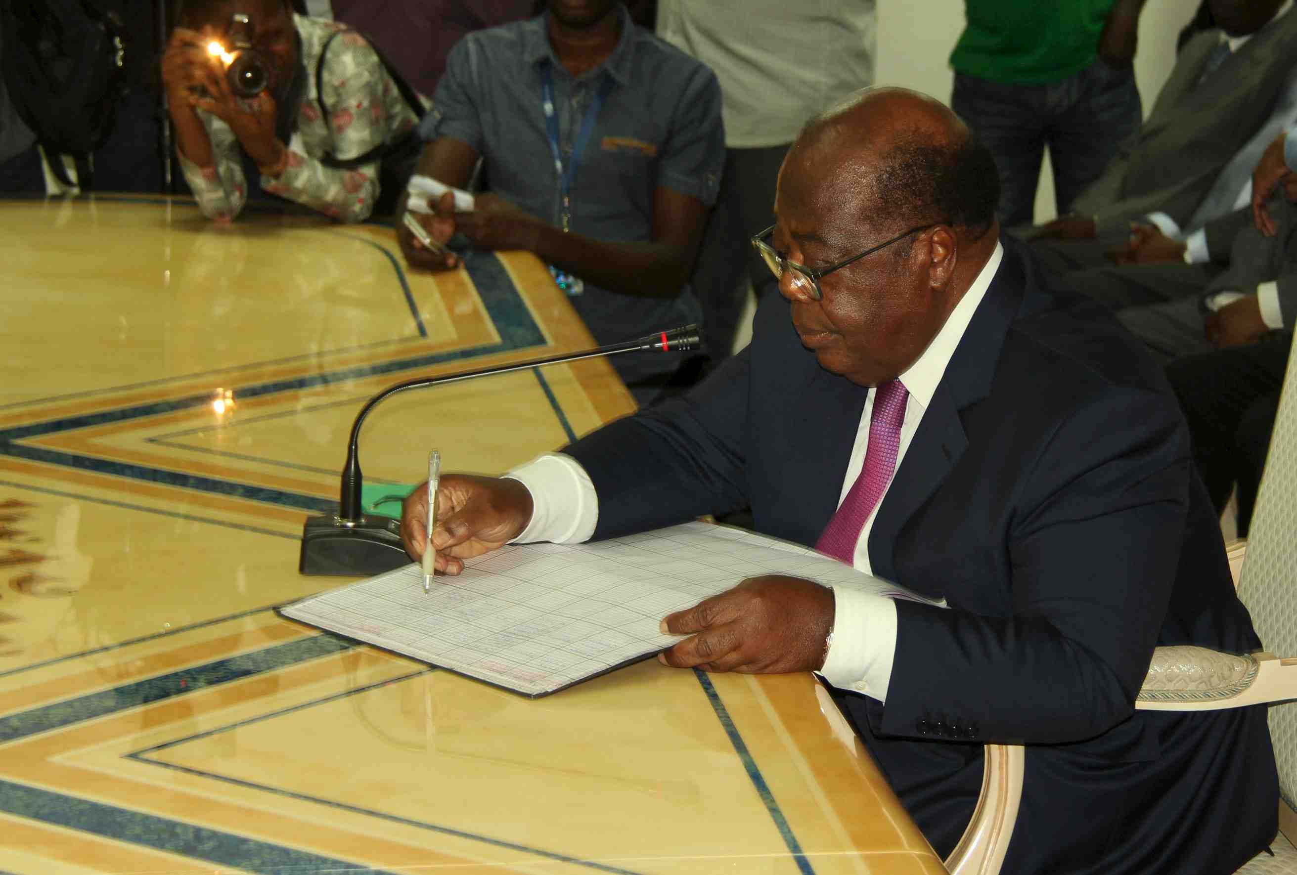 Charles konan banny candidat a la presidentielle ivoirienne