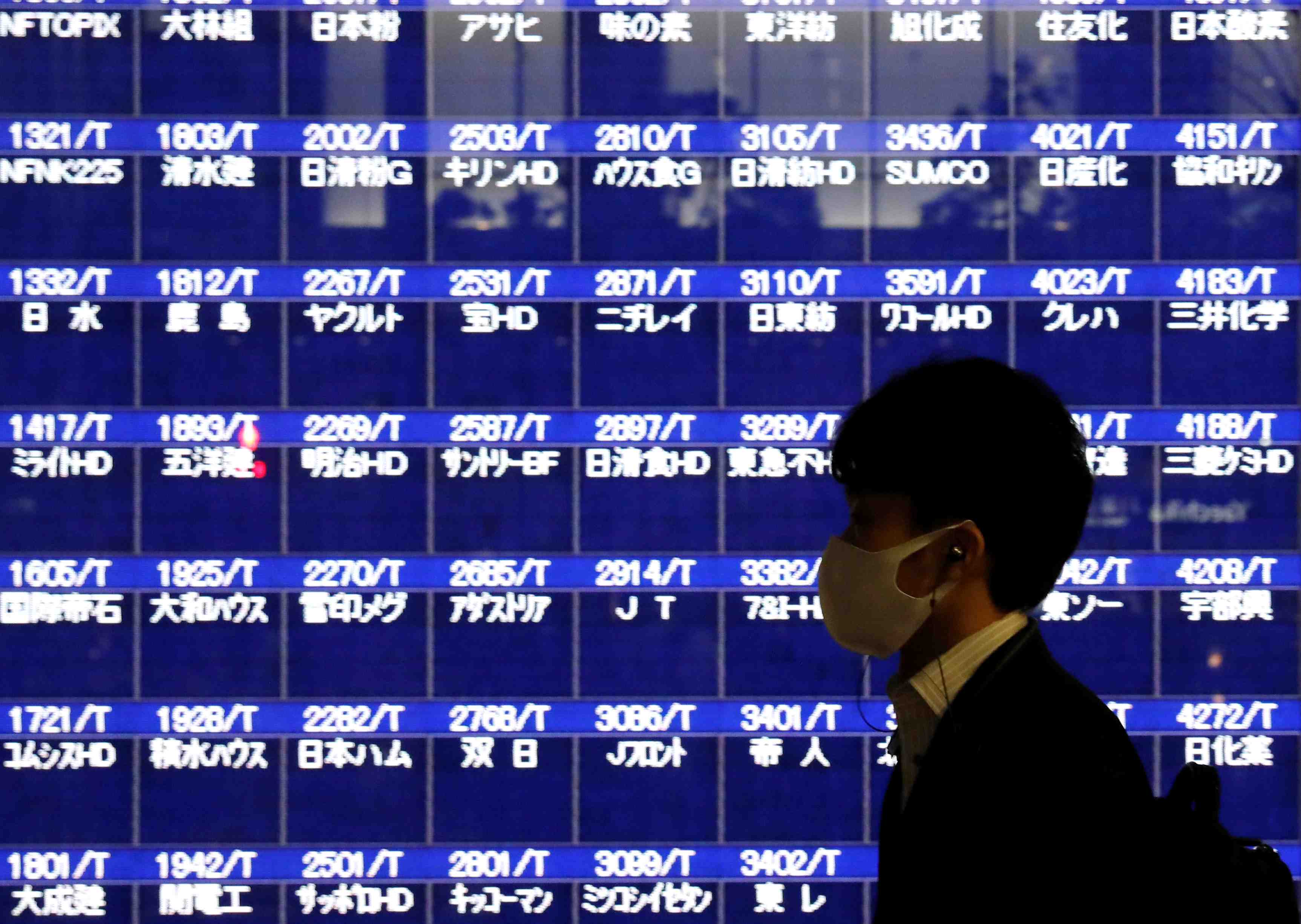 La bourse de tokyo termine en baisse