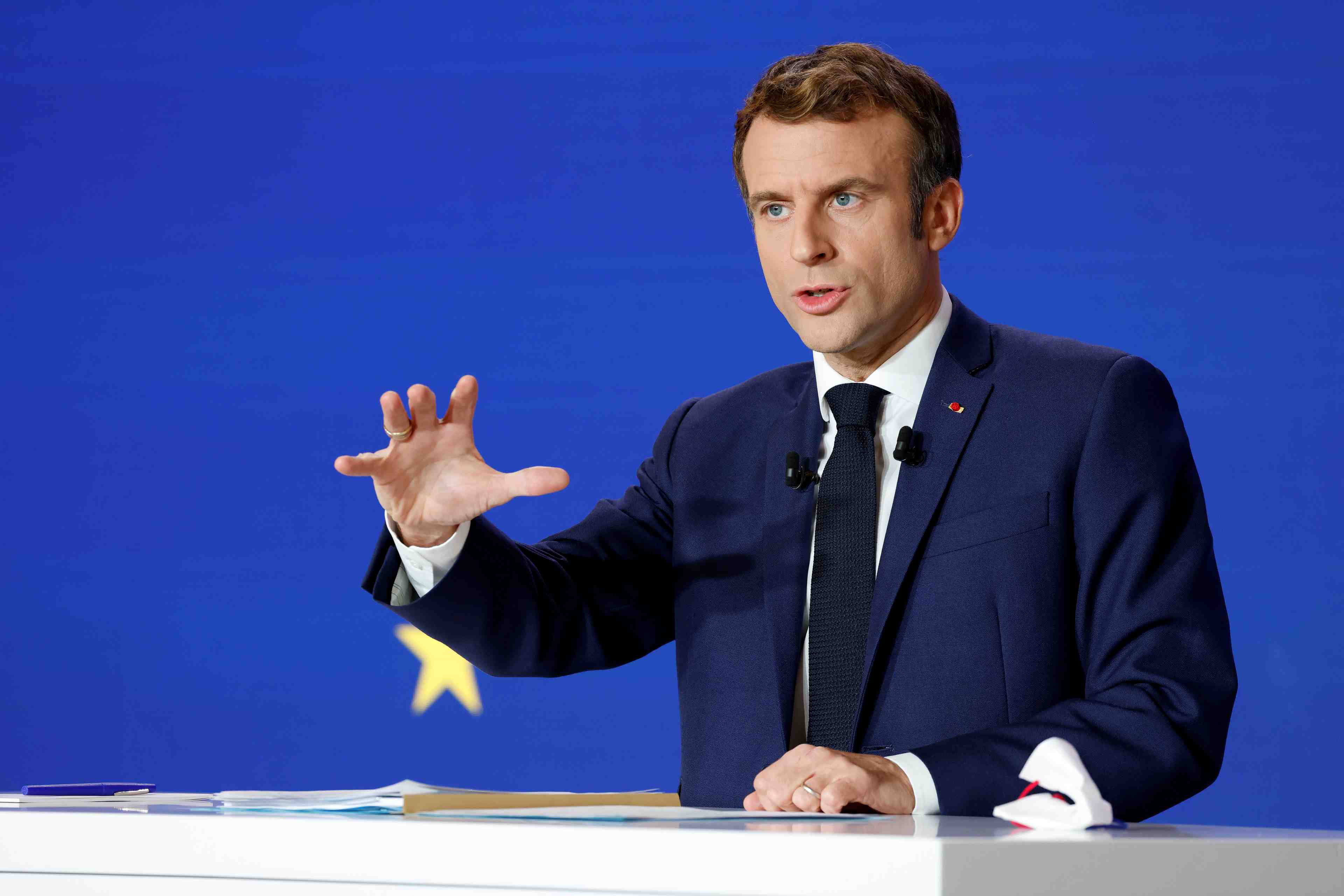 Macron plaide pour une europe souveraine assumant sa puissance