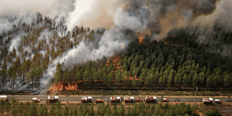 Incendie de Landiras. Reprise en août 2022