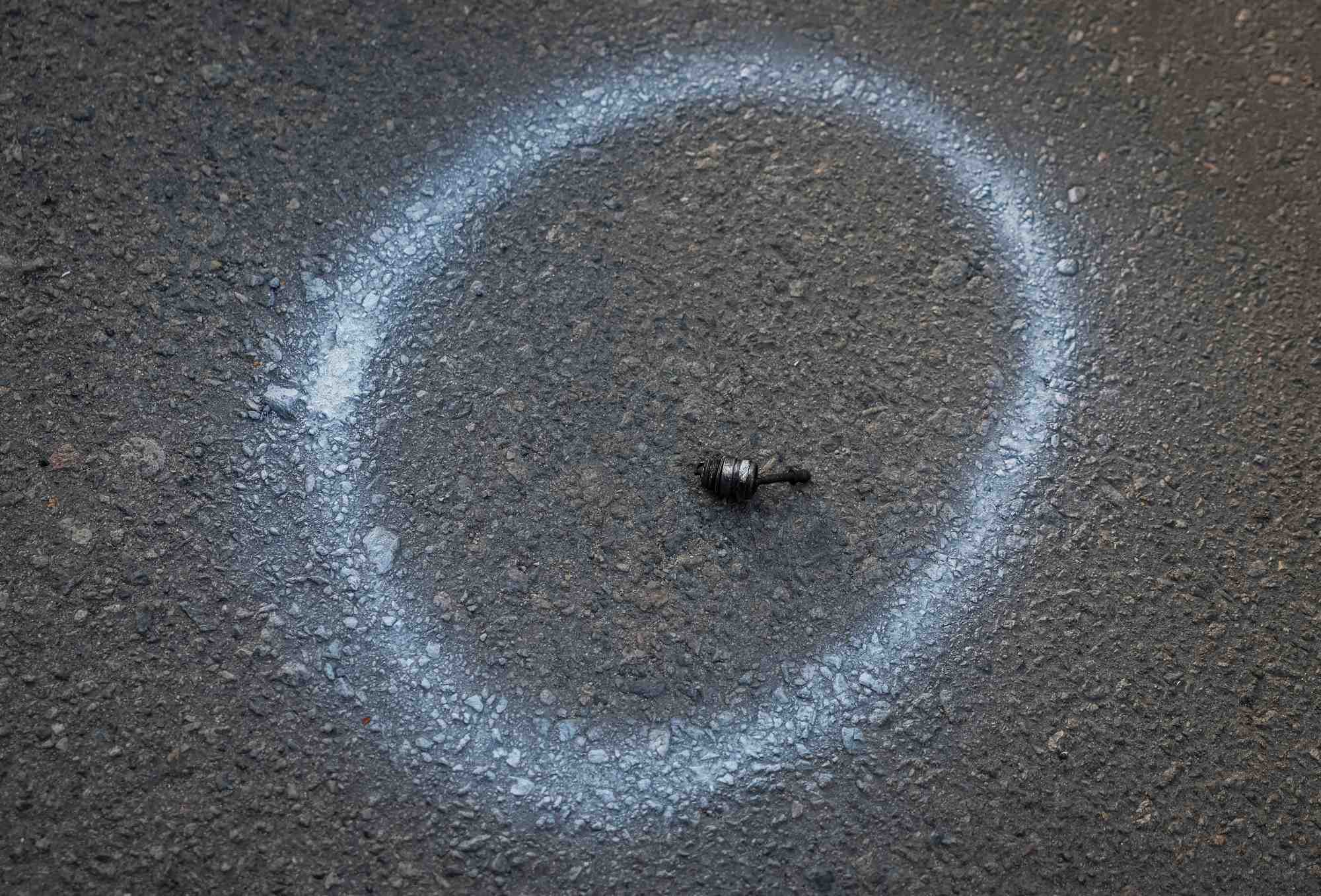Un fragment de drone retrouve a kyiv