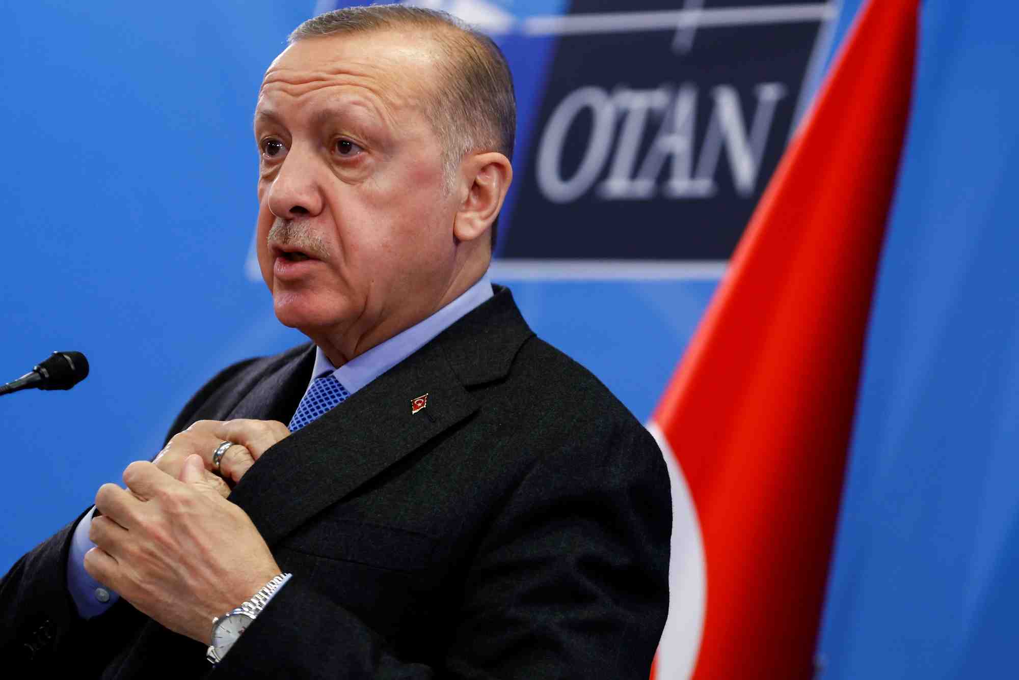 La turquie opposee a l'adhesion de la finlande et de la suede a l'otan, dit erdogan