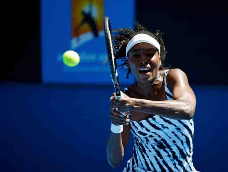 Open d'Australie: Venus Williams éliminée dès le 1er tour