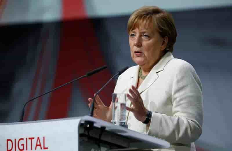 Climat: il faut pallier le revirement des usa, dit merkel