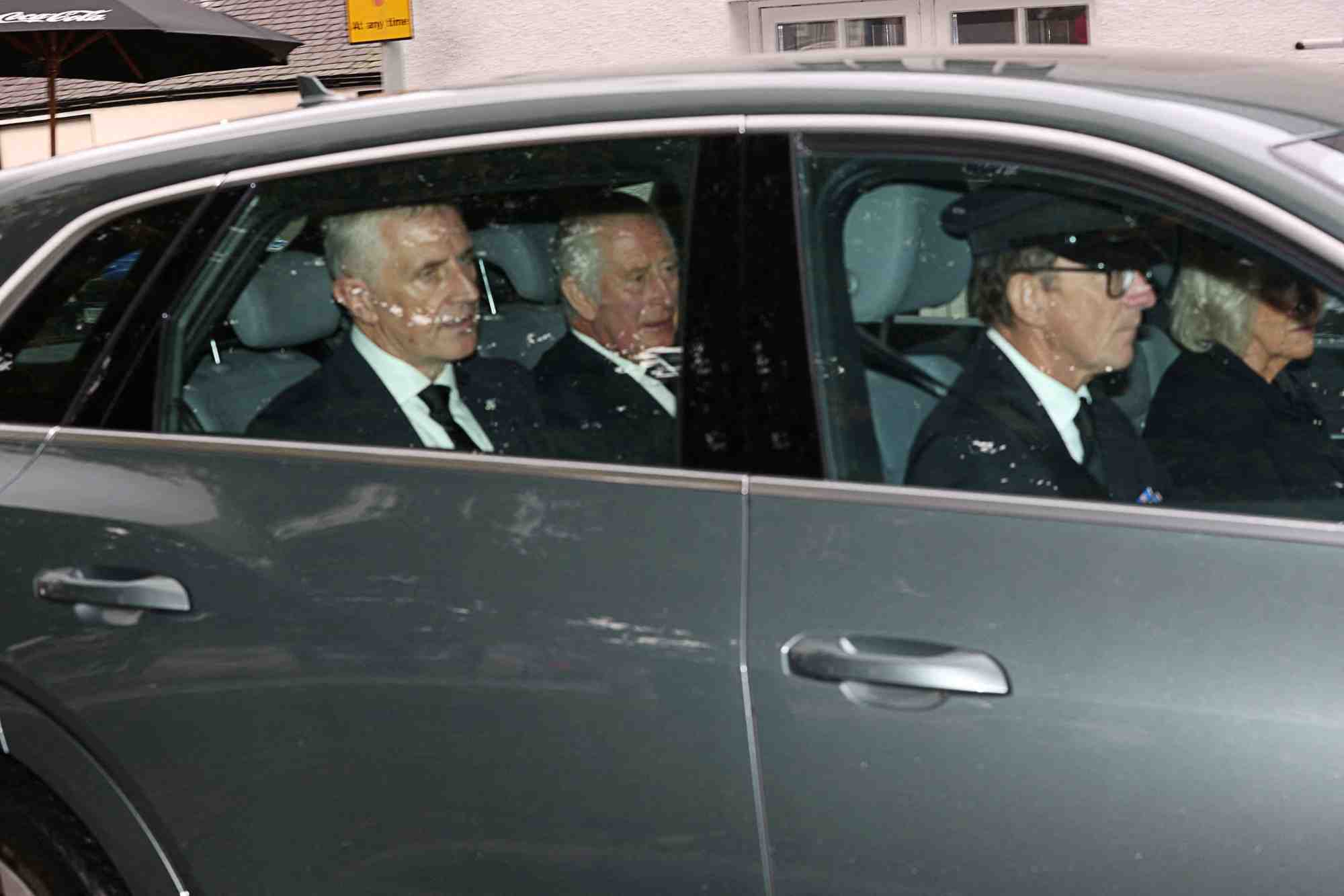 Grande-bretagne: le roi charles iii quitte balmoral