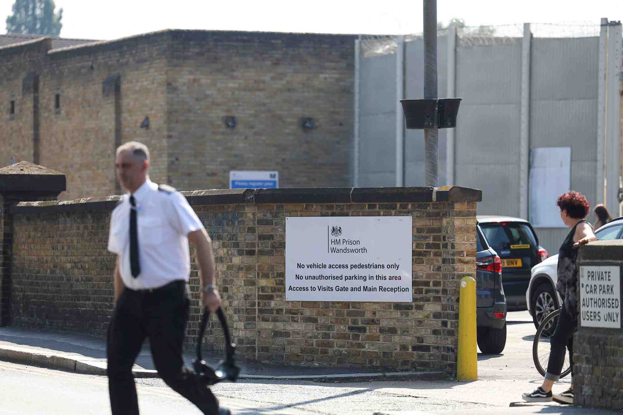 Le centre penitentier de wandsworth, au sud-ouest de londres