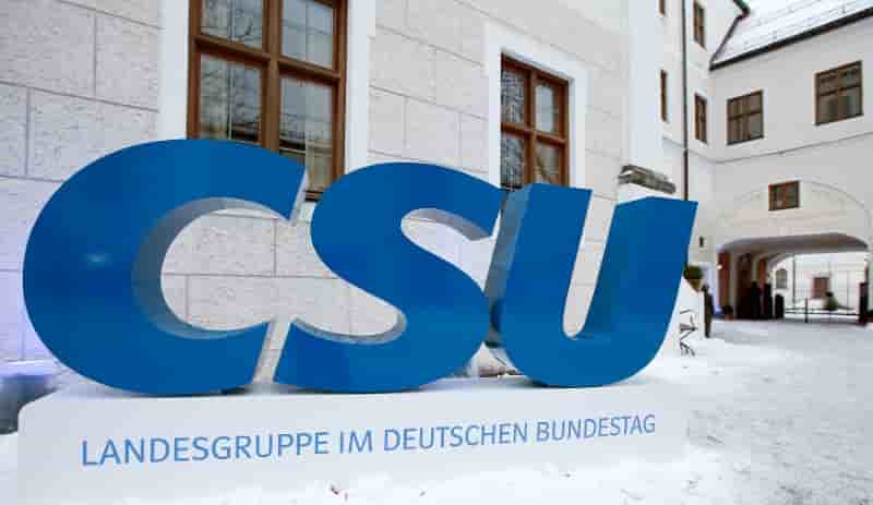 Manifestation contre la politique migratoire de la csu a munich