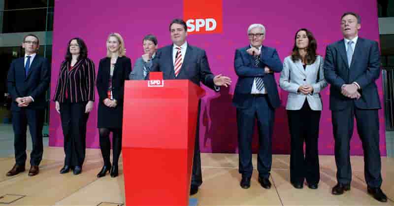 Le SPD dévoile ses six ministres en Allemagne