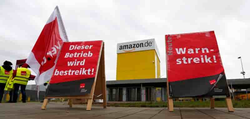 Grève de trois jours dans des entrepôts d'Amazon en Allemagne