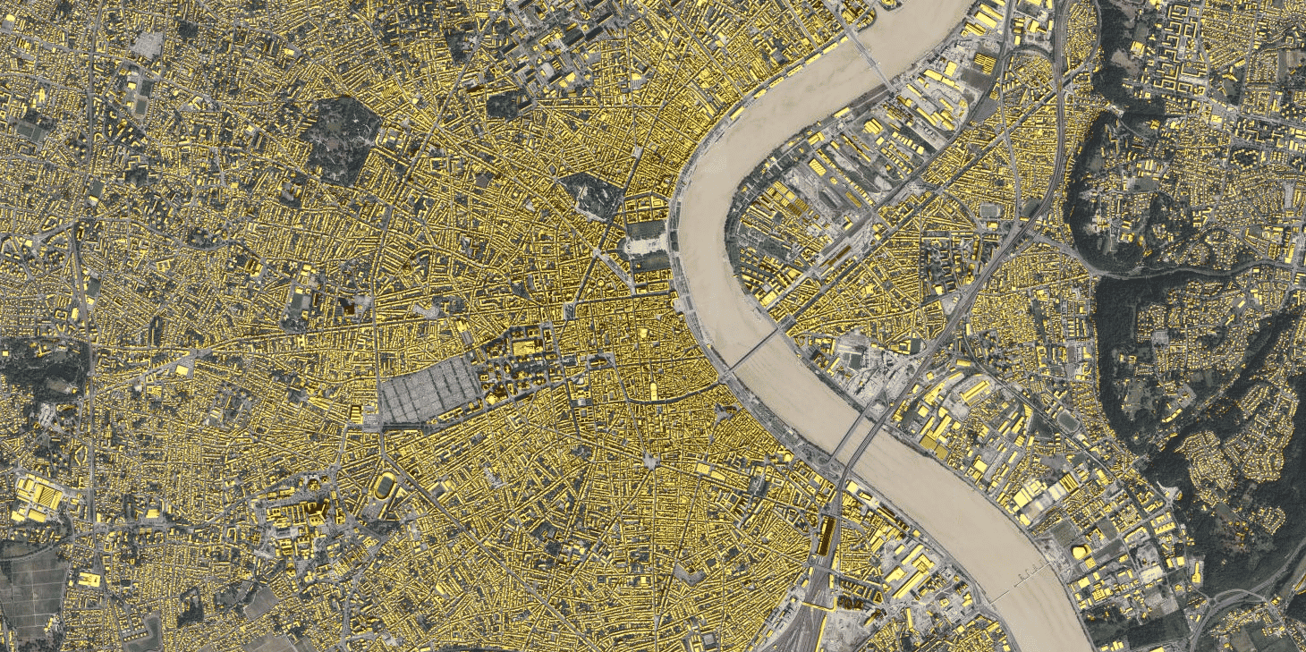 Le cadastre solaire de Bordeaux Métropole permet d'avoir rapidement les informations sur l'installation de panneaux photovoltaïques en toiture mais une grande partie de la ville centre est soumises à des règles de protection du patrimoine.