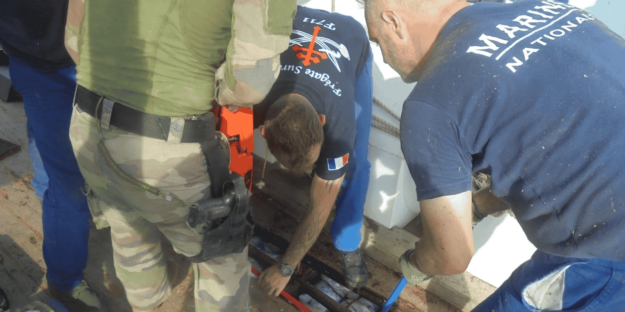 Marine nationale saisie drogue