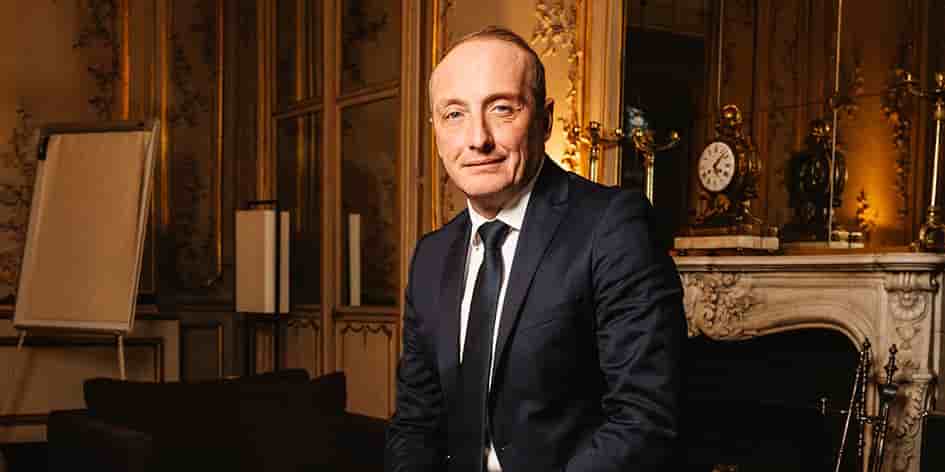 Laurent Marcangeli dans son bureau au ministère, rue de Grenelle, à Paris vendredi 3 janvier 2025.