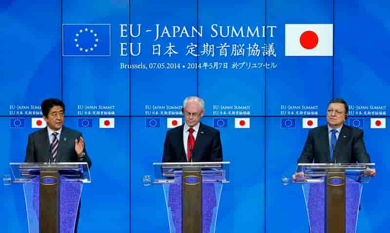 UE et Japon disent vouloir signer un accord commercial en 2015