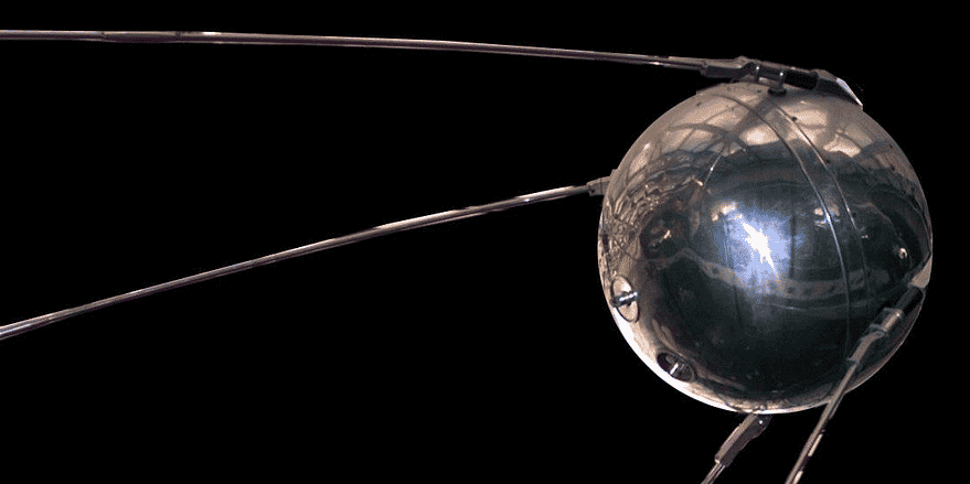 "Spoutnik 1", le satellite russe qui a lancé la course à l'espace.