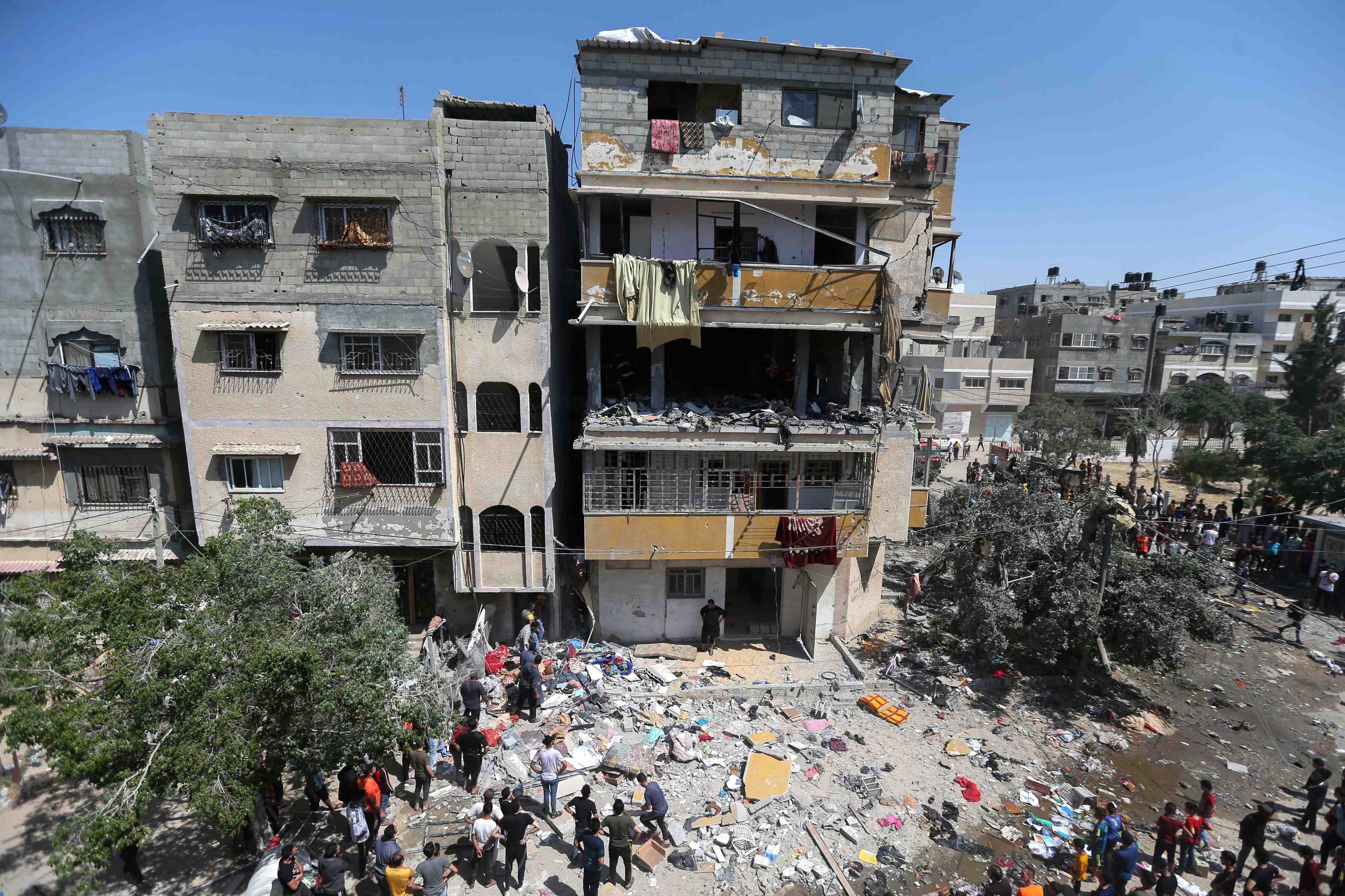 Le bilan des affrontements entre israeliens et palestiniens s'alourdit