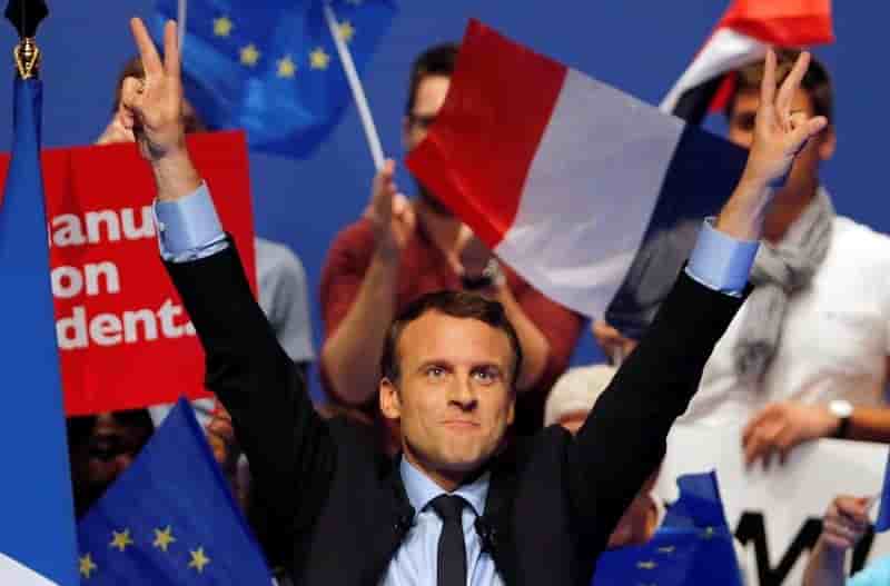 Sondage elabe: macron devant le pen et fillon, les ecarts se resserrent