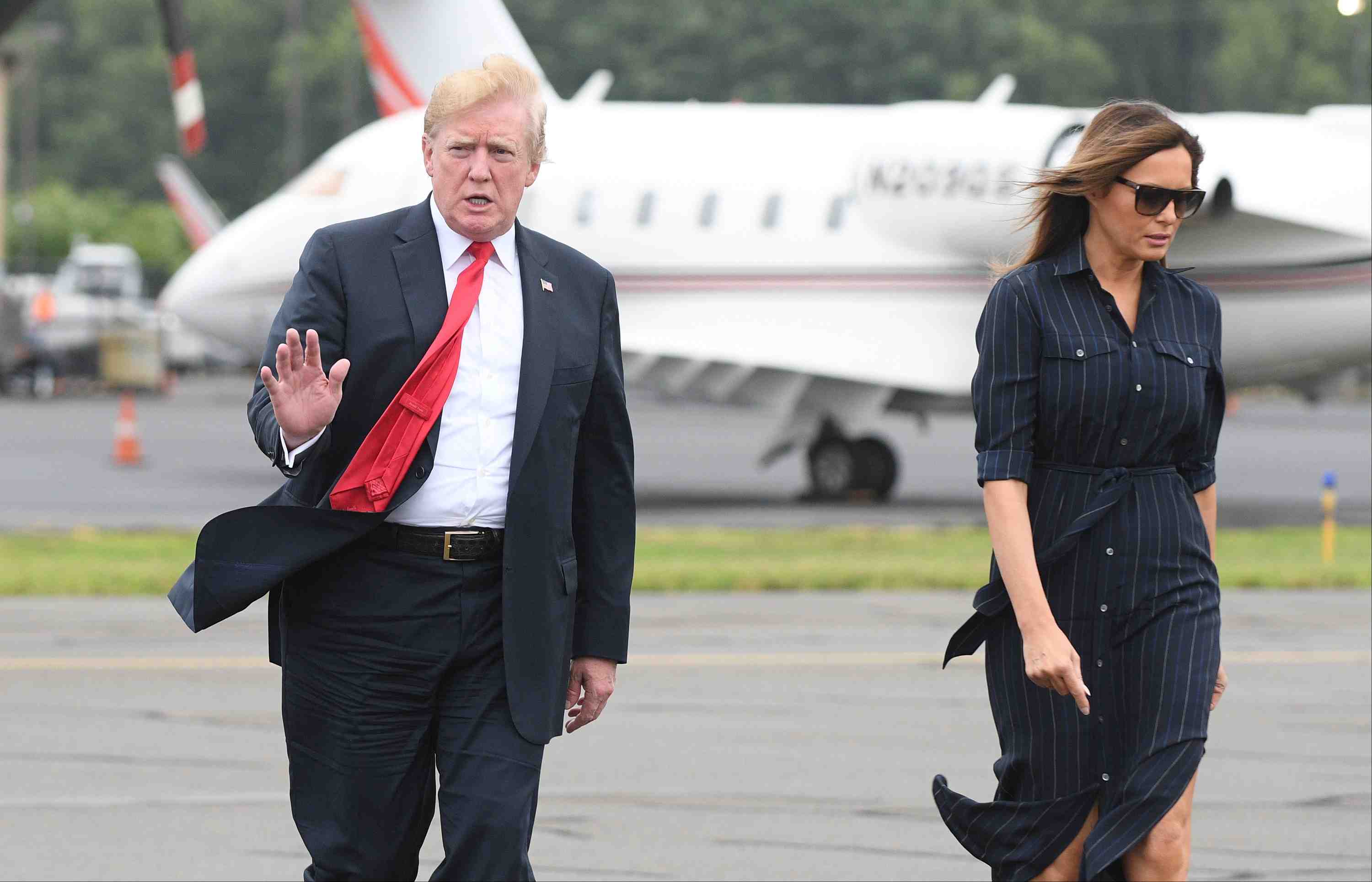 Trump met en garde rohani contre toute menace a l'egard des usa