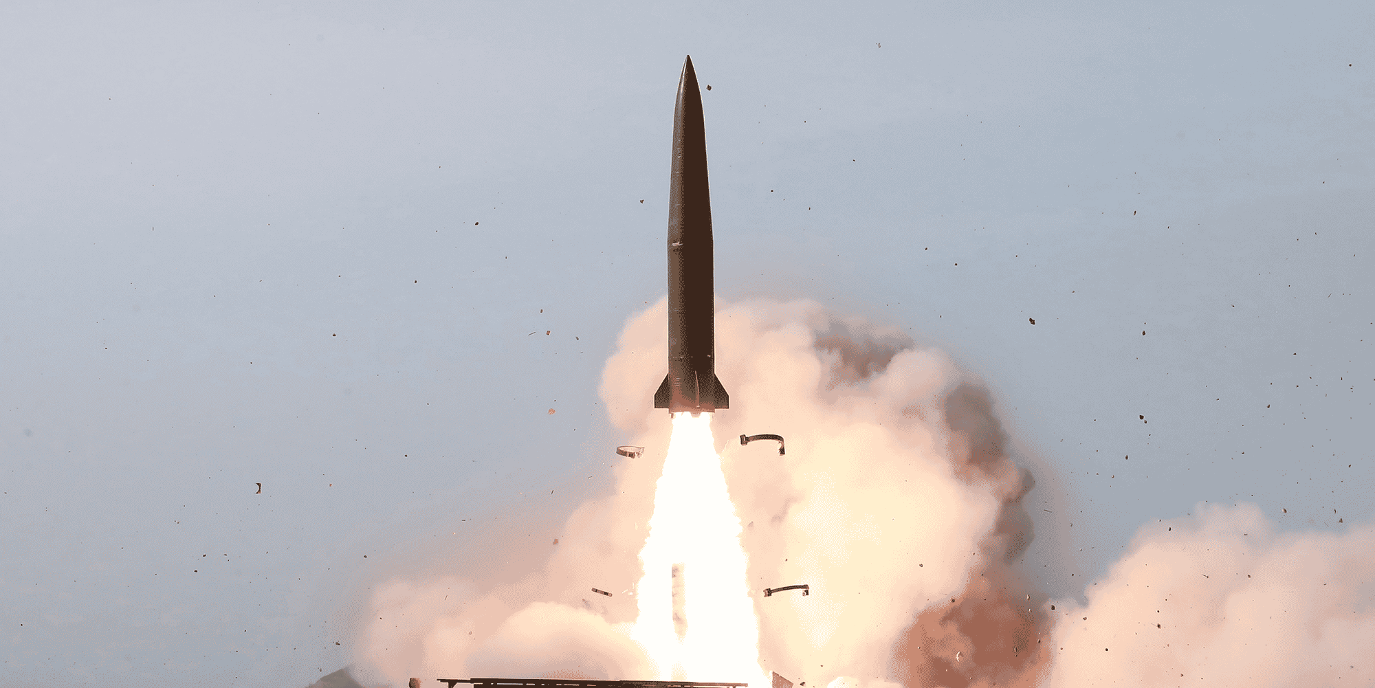 Les missiles hypersoniques sont capables d'adopter une trajectoire aléatoire en plein vol et peuvent emporter des ogives conventionnelles ou nucléaires (photo d'illustration).