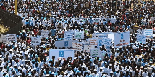 manifestations Lomé Togo 20 septembre