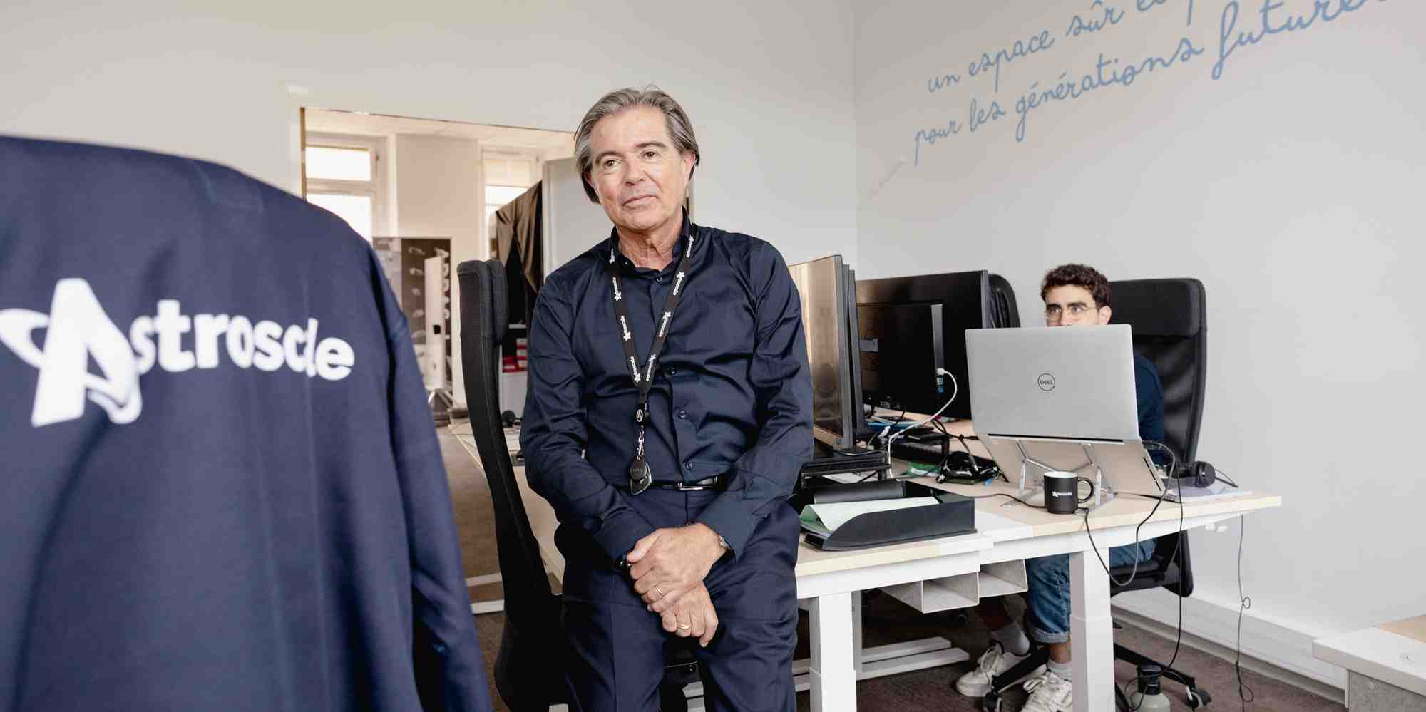 Philippe Blatt, directeur général d'Astroscale France.
