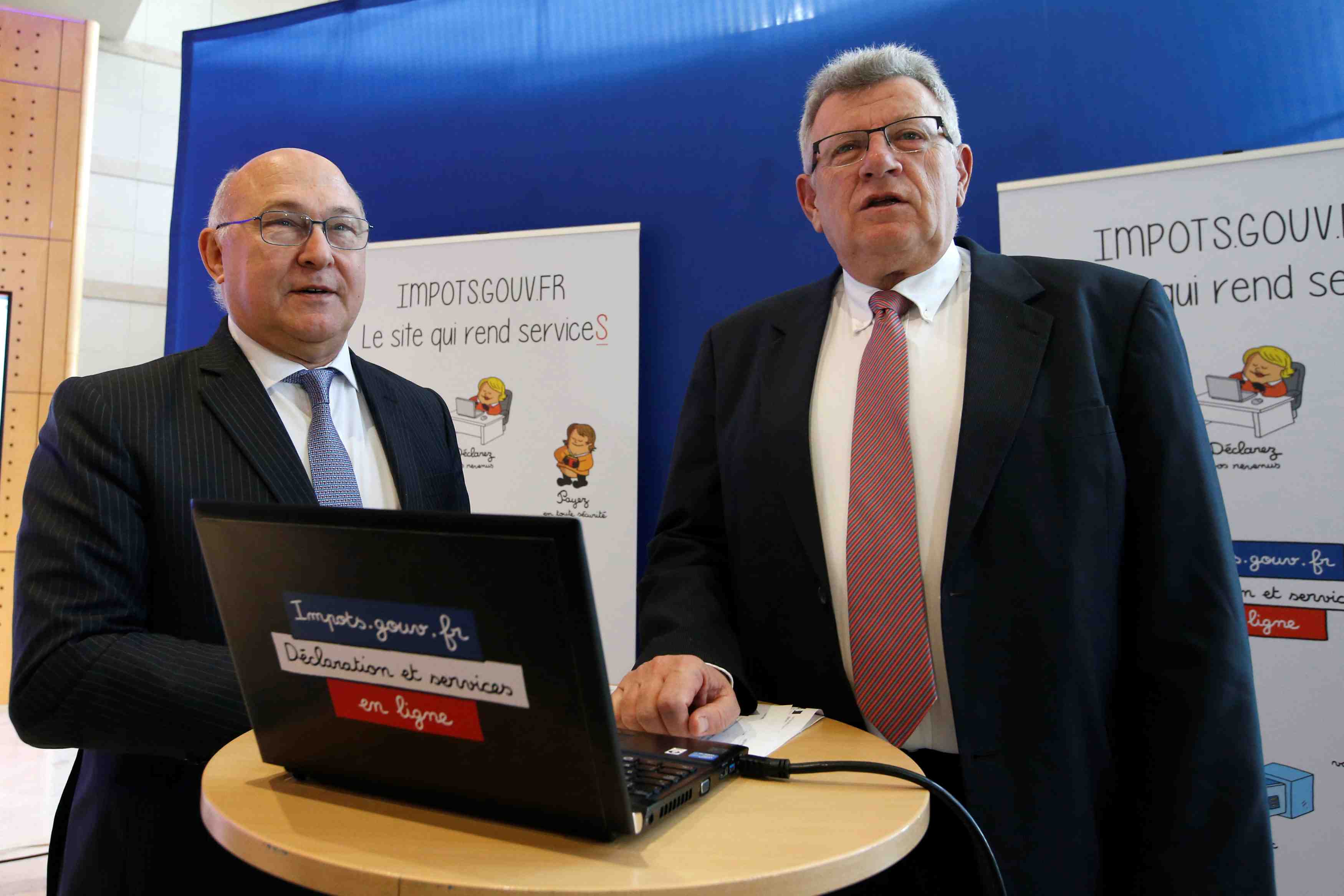 Campagne pour generaliser la declaration en ligne des revenus