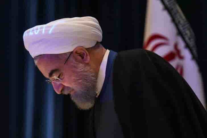 L'iran expose un missile, rohani taxe washington d'agression