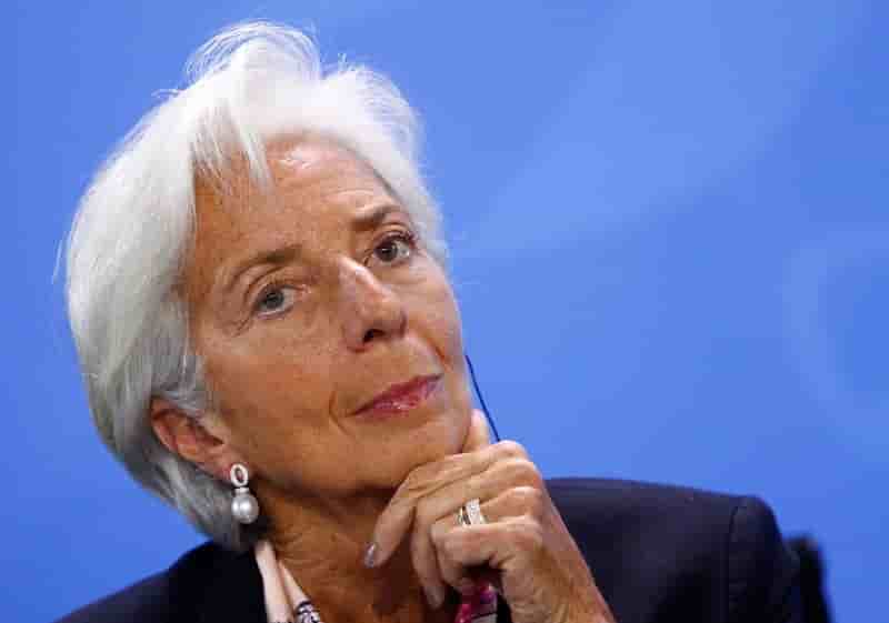 Le fmi va reviser a la baisse ses previsions pour la zone euro, dit lagarde