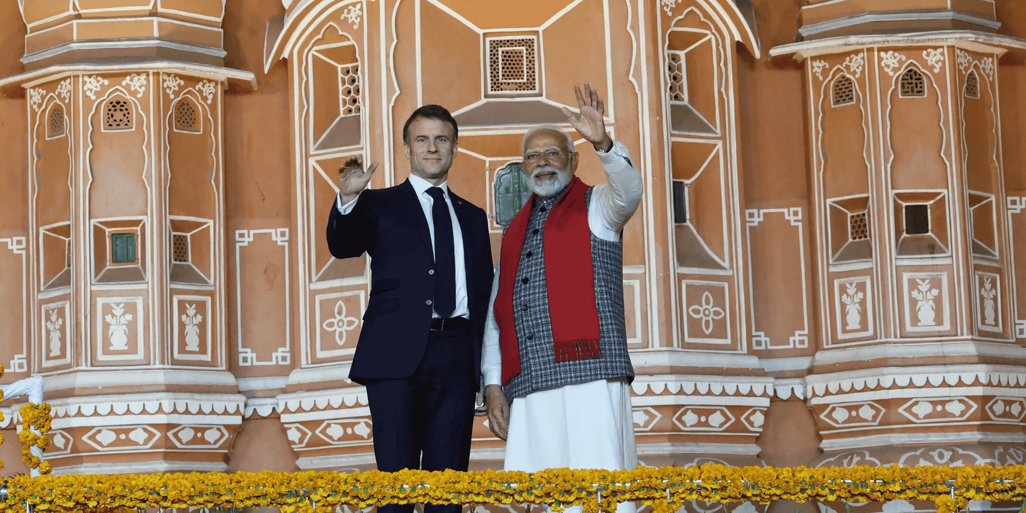 Emmanuel Marcon a promulgué la loi immigration lors de son voyage en Inde.