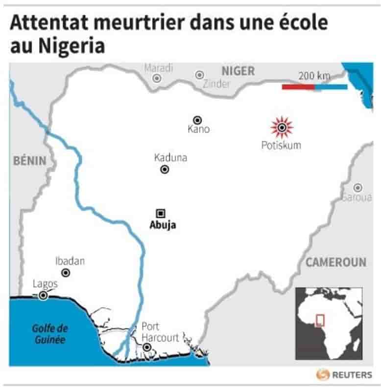 Attentat meurtrier dans une école au Nigeria