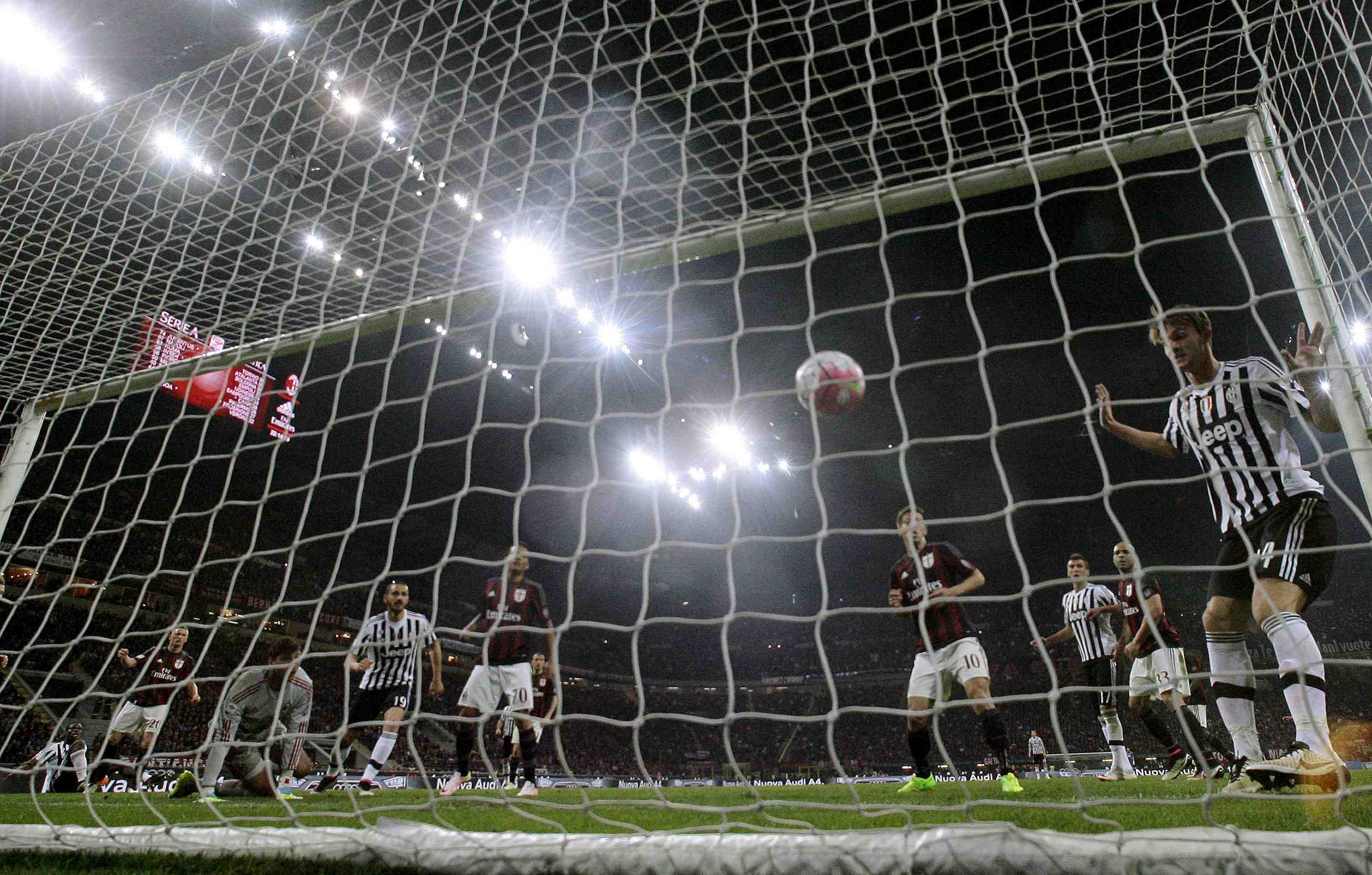 Mediaset et sky tv a l'amende pour les droits tv du calcio