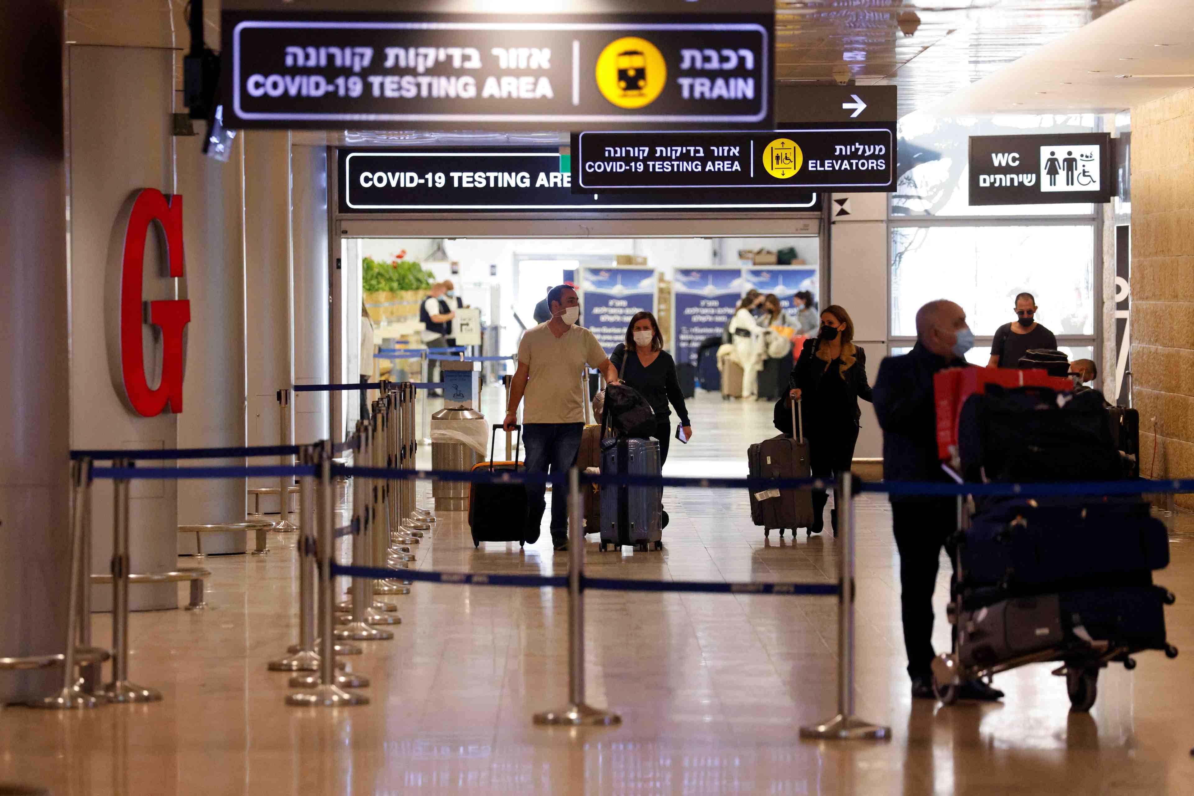 Omicron: israel place la grande-bretagne, le danemark et la belgique sur liste rouge