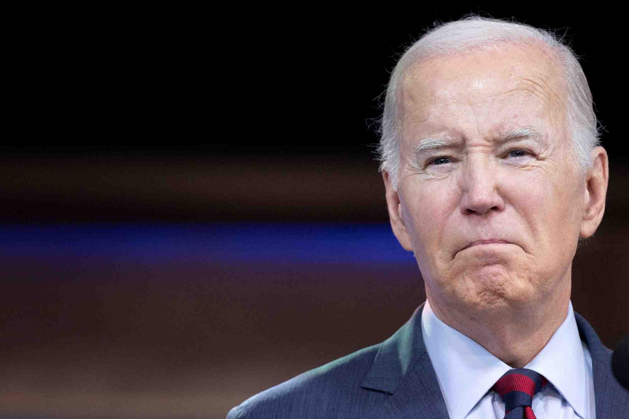 Photo d'archives du president americain joe biden