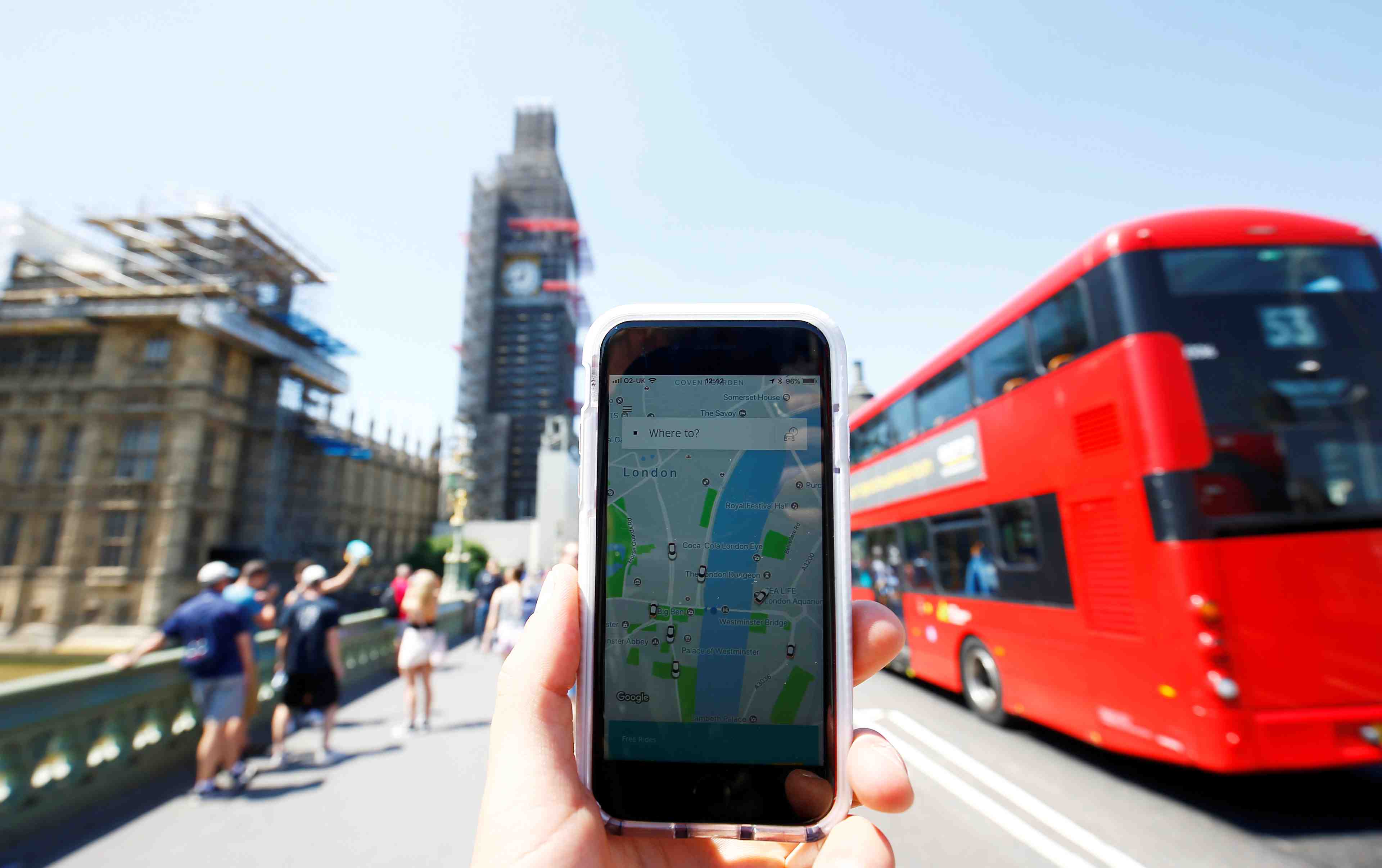 Uber a suivre a wall street