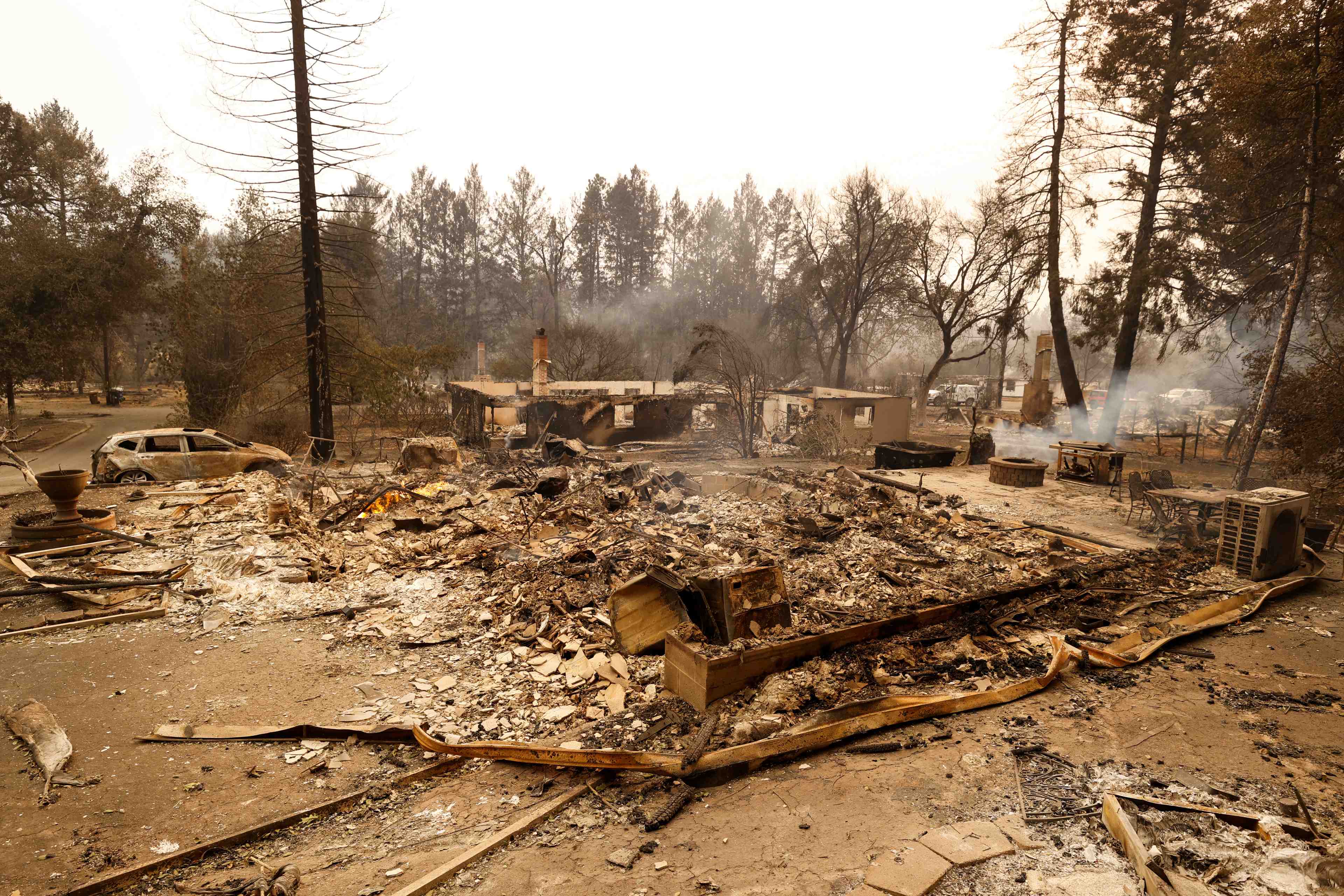 Usa: les incendies dans le nord de la californie font trois morts de plus