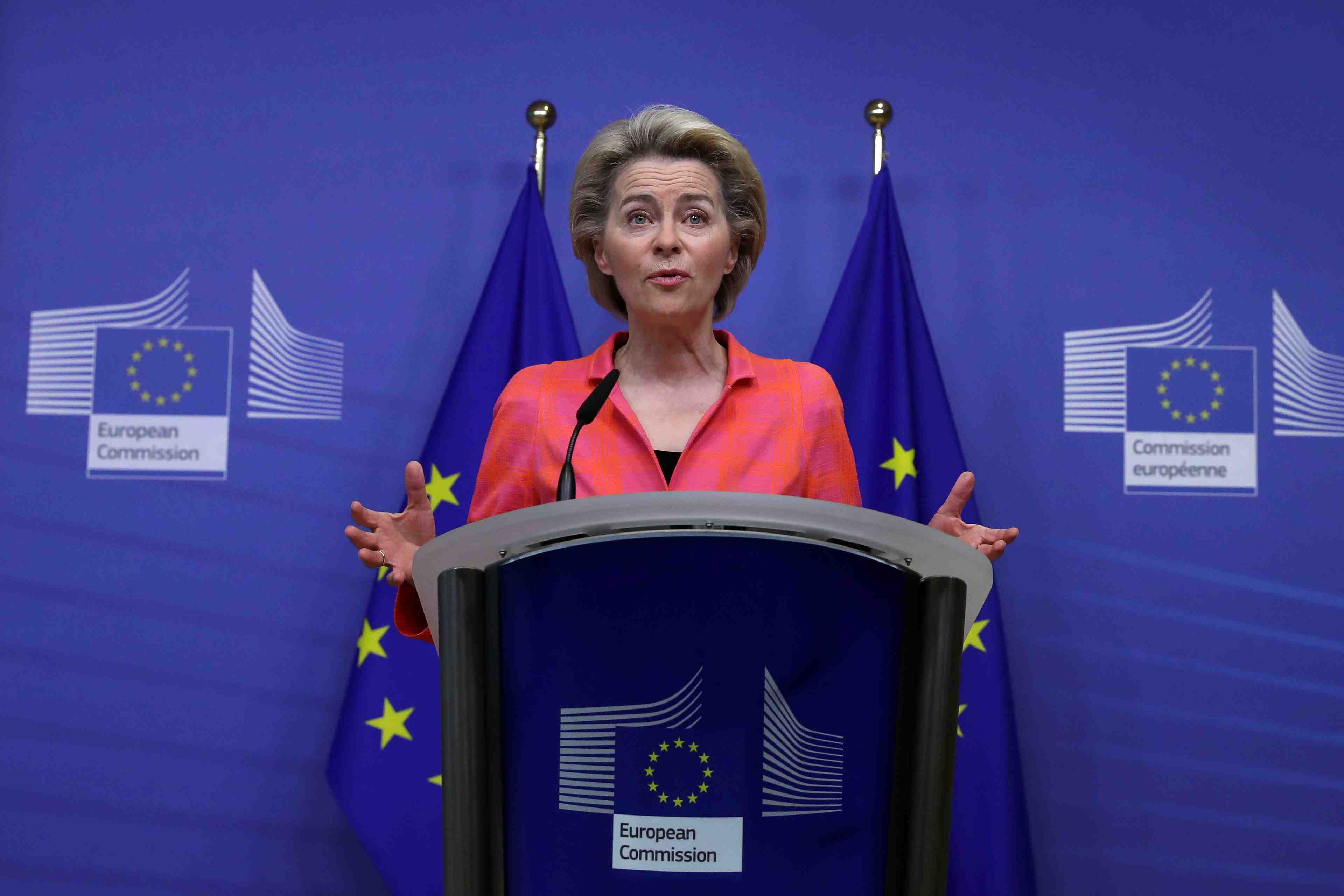 Cas contact, von der leyen quitte le sommet europeen