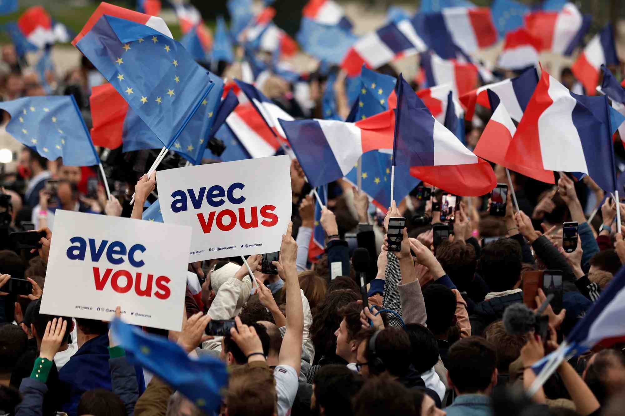 Principales reactions internationales a la reelection de macron
